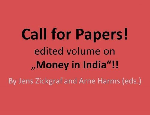 Call for Papers – edited volume “Money in India”